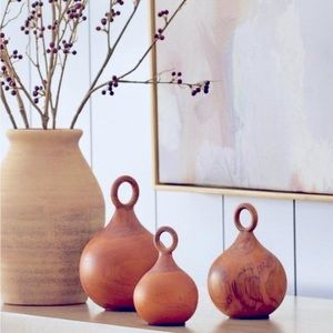 Studio McGee Set of 3 Wood Objects - Threshold